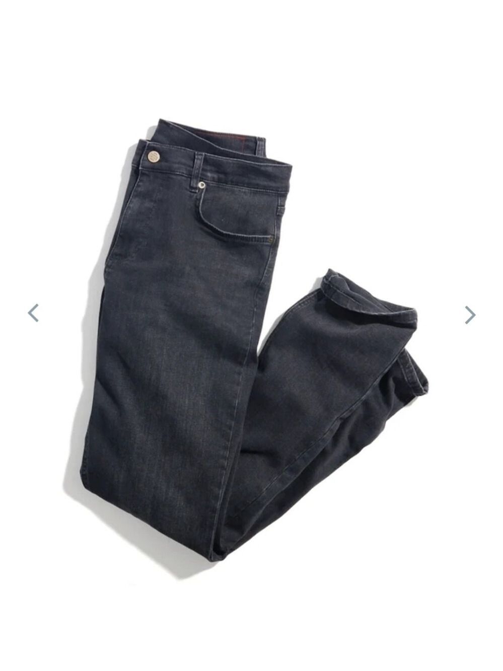 Marine Layer Slim Straight Jean 5Pocket Washed Black